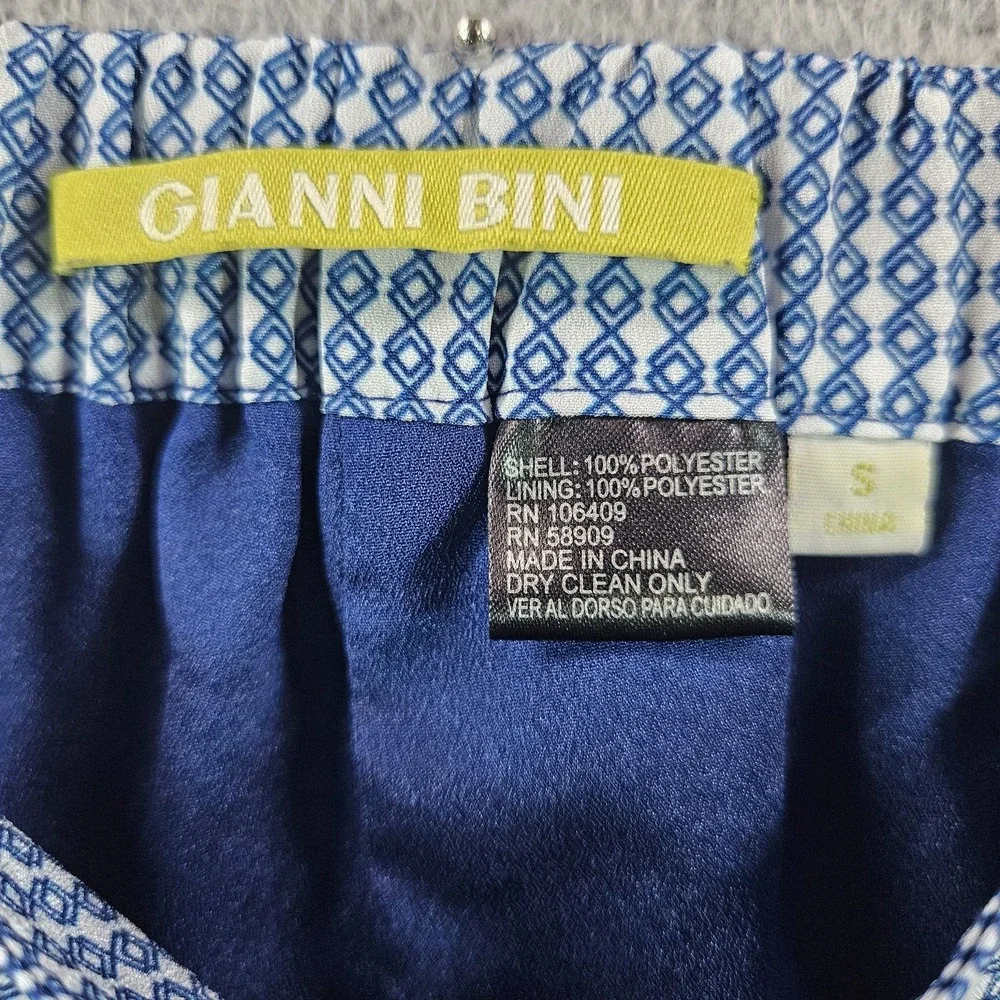 Gianni Bini Shorts‎ Women Small Colorful Geographic Side Zip Elastic Waist